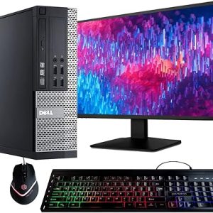 Dell Optiplex 9020 Desktop Computer PC, Intel Quad-Core i5, 500GB HDD Storage